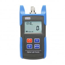 TL512 Handheld Fiber Optical Light Source Tester Dual Wavelength SM 1310/1550nm Fixed FC or SC Connector