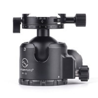 XB-52DDHi Superior Low-Profile Ball Head Panoramic Tripod Head Load 60KG with Panning Clamp DDH-05