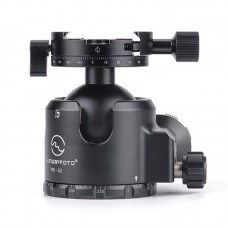 XB-52DDHi Superior Low-Profile Ball Head Panoramic Tripod Head Load 60KG with Panning Clamp DDH-05
