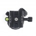 FB-52 360 Degree Panoramic Tripod Head Tripod Ball Head Load Capacity 20KG with Screw Knob Clamp