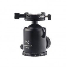 FB-52DDHi 360 Degree Panoramic Tripod Head Tripod Ball Head Load Capacity 20KG with Panoramic Clamp