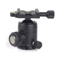 FB-36II Tripod Ball Head Panoramic Tripod Head Load Capacity 18KG with Screw Knob Clamp DDC-42L