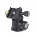 FB-36II Tripod Ball Head Panoramic Tripod Head Load Capacity 18KG with Screw Knob Clamp DDC-42L