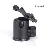 FB-44II Tripod Ball Head Panoramic Tripod Head Load Capacity 30KG with Screw Knob Clamp DDC-50L