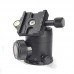 FB-44II Tripod Ball Head Panoramic Tripod Head Load Capacity 30KG with Screw Knob Clamp DDC-50L