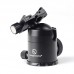 FB-44III Tripod Ball Head Panoramic Tripod Head Load 30KG with Screw Knob Clamp For Wide Camera Plate