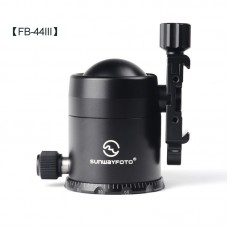 FB-44III Tripod Ball Head Panoramic Tripod Head Load 30KG with Screw Knob Clamp For Wide Camera Plate