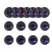 SINCOTECH 2" 52mm Car Water Temp Gauge Water Temperature Meter 40~140℃ 7-Color LED DO636 for 12V Car 