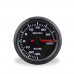 SINCOTECH 2" 7-Color Car Booster Gauge Pointer Turbo Bar Boost 52mm -30~0 INHG/0~30 PSI DO637 for 12V Car