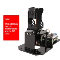 VisionPi Camera Gimbal Visual PTZ 2DOF Camera Unassembled without Main Board For Raspberry Pi 4B SD Card