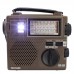 Tecsun GR-88P FM/MW/SW Full Band Radio Receiver Digital Hand Dynamo Radio w/ Emergency LED Light 