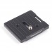 DPG-50R 50mm Universal QR Plate Quick Release Plate For Arca Style Clamp Canon 5D 5DII 7D Cameras