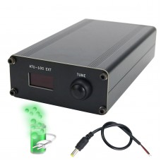 ATU-100 EXT 1.8-50M 100W Open Source Shortwave Automatic Antenna Tuner Assembled w/ Metal Shell
