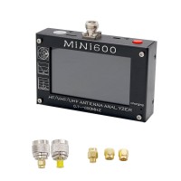 MINI600 HF/VHF/UHF Antenna Analyzer 0.1-600MHZ with 4.3" TFT LCD Touch Screen