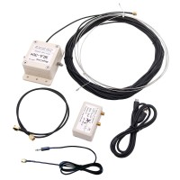 MLA-30+ Active Loop Antenna Shortwave 500KHz-30MHz with 1.2M SMA to 3.5mm Universal Adapter Cable