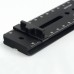 DPG-210R 200mm Nodal Rail Quick Release Plate Multi-Purpose Rail For DSLR Camera Tripod Plate