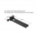 DMC-200R 200mm Vertical Rail with 90° Clamp For Arca Swiss Style Plates Panoramic Photography