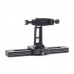 M3 230mm Video Rail Micro-slip Slide Rail Load 1.5KG For Mobile Phones Fit Most Desktop Tripod