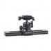 M3 230mm Video Rail Micro-slip Slide Rail Load 1.5KG For Mobile Phones Fit Most Desktop Tripod