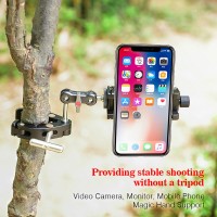 GA-01 Magic Arm + PF-01 C Clamp + CPC-02 Mobile Phone Clamp For Camera Smartphone Photography Vlog