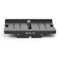 DPG-70 70mm Universal QR Plate Quick Release Plate For Arca-Swiss Nikon D3 Canon 1D Series Cameras