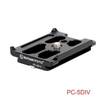 PC-5DIV Quick Release Plate QR Plate Photography Accessories For Canon EOS 5D Mark IV