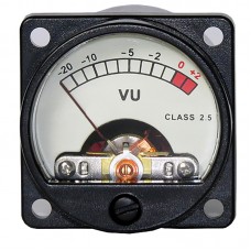 VU Meter Audio Level Meter Indicator with Warm Backlight AC/DC 6-12V Power Amplifier Accessories 