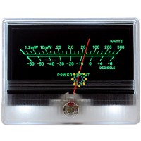 TN-90 VU Meter Audio Level Display Tube Amplifier DB Sound Pressure Meter w/ LED Backlight 
