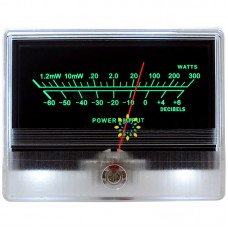 TN-90 VU Meter Audio Level Display Tube Amplifier DB Sound Pressure Meter w/ LED Backlight 