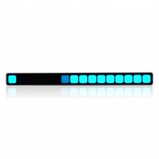 Car Sound Control Music Level Indicator Audio Music Spectrum Light Bar Decoration Atmosphere Light