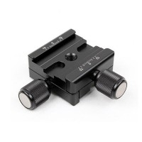 DDB-53 Bidirectional Quick Release Plate Clamp Length 54.5mm For For Ball Head Tripod
