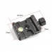 DDC-37 Quick Release Clamp Screw Knob Clamp Jaw Length 37mm For DSLR Tripod Ball Head