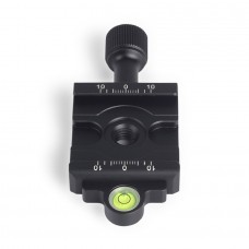 DDC-42L Quick Release Clamp Screw Knob Clamp Jaw Length 42mm For DSLR Tripod Ball Head