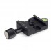 DDC-42L Quick Release Clamp Screw Knob Clamp Jaw Length 42mm For DSLR Tripod Ball Head