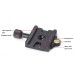 DDC-60L Quick Release Clamp Screw Knob Clamp Jaw Length 60mm For DSLR Tripod Ball Head