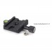 DDC-60L Quick Release Clamp Screw Knob Clamp Jaw Length 60mm For DSLR Tripod Ball Head