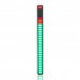 Car Sound Control Music Spectrum Light Bar Audio Music Level Display Decoration Light w/ USB Cable