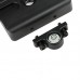 DDC-60LR Lever Release Clamp Quick Release Clamp Jaw Length 60mm For DSLR Tripod Ball Head