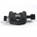 DDH-07 Panoramic Panning Clamp Jaw Length 58mm Load 20KG For Canon 1DX Nikon D4S D3X Cameras