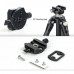 DDH-07 Panoramic Panning Clamp Jaw Length 58mm Load 20KG For Canon 1DX Nikon D4S D3X Cameras
