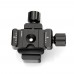 MCP-01 Tripod Head Quick Release Clamp Mini Clamp Kit Photography Accessories For DSLR Tripod