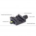 MAC-14 Quick Release Clamp Jaw Length 60mm For Arca Style Plate Manfrotto Plate 200PL-14