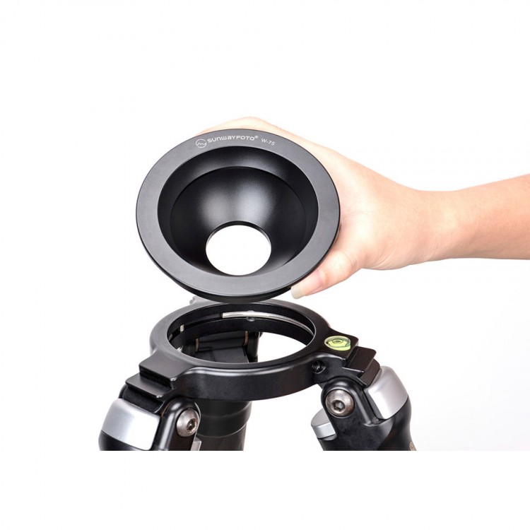 W75 75mm Tripod Bowl Adapter Accessories For Sachtler Gitzo Tripod