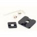 MPP-02 Clamp Plate Mini Plate Photographic Tripod Accessories For Quick Release Clamps Rails
