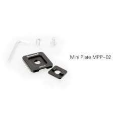 MPP-02 Clamp Plate Mini Plate Photographic Tripod Accessories For Quick Release Clamps Rails