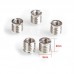 5pcs TN-1 Tripod Adapter Screw Bushing 9mm 1/4-Inch to 3/8-Inch Stainless Steel Photographic Accessories
