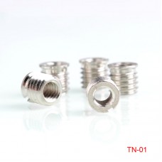 5pcs TN-1 Tripod Adapter Screw Bushing 9mm 1/4-Inch to 3/8-Inch Stainless Steel Photographic Accessories