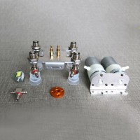 Robotic Arm Backlash Four Suction Cups Mechanical Arm Manipulator Vacuum Pump DIY Kit Unassembled