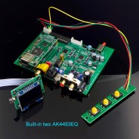 SU9 DAC Decoder Board Headphone Amplifier Dual AK4493 DSD512 Standard Board without USB Card Shell