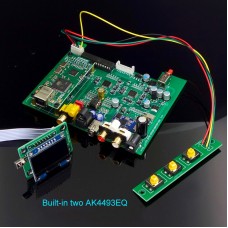 SU9 DAC Decoder Board Headphone Amplifier Dual AK4493 DSD512 Standard Board without USB Card Shell